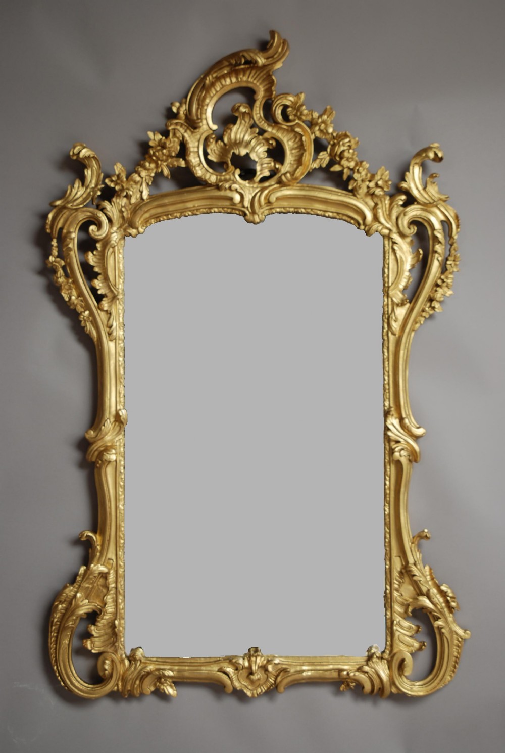 19th century French mirror in the Rococo manner