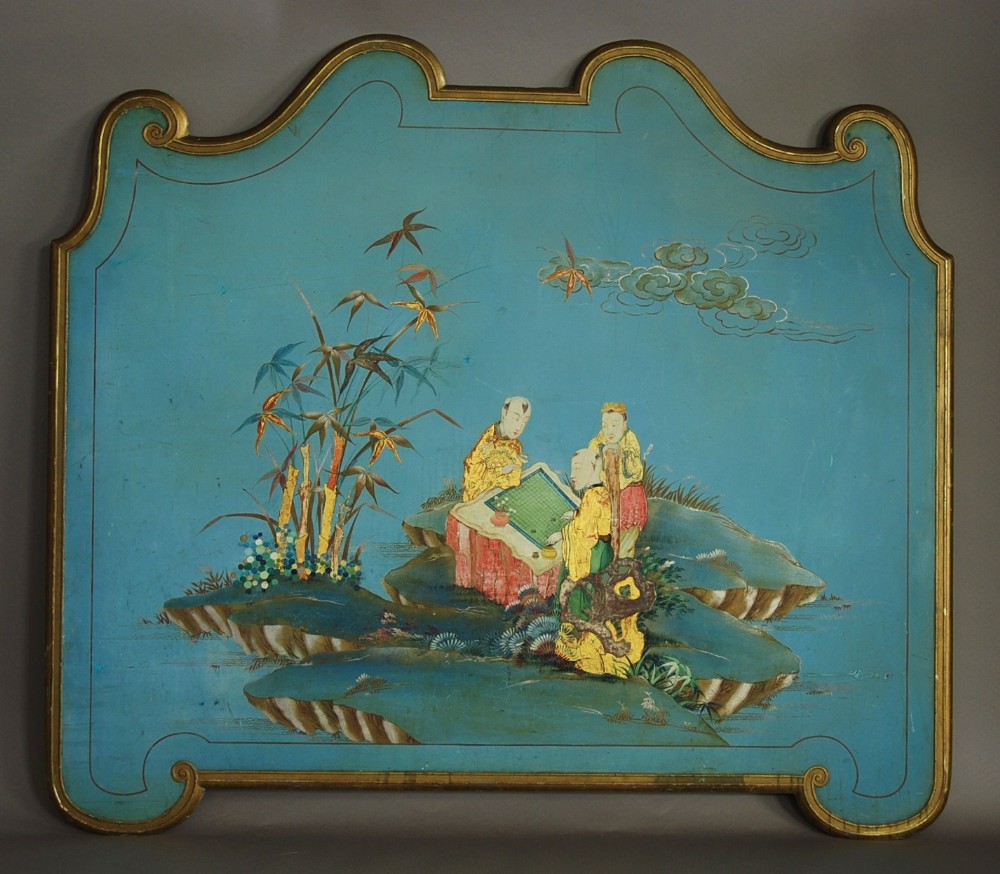 Highly decorative Chinoiserie headboard or wall hanging 