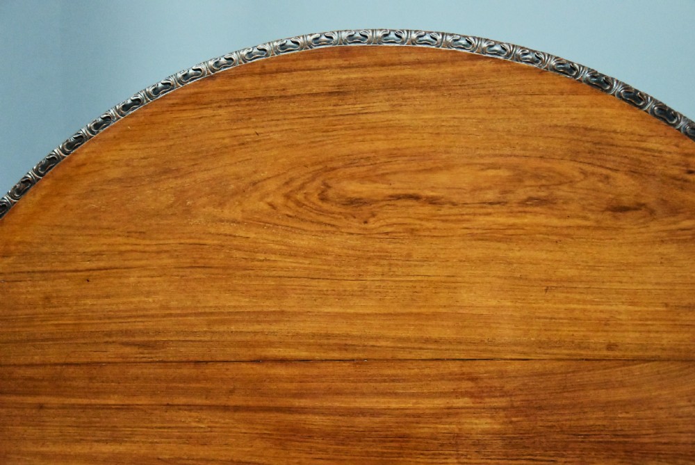 Mid 19th century large Anglo Indian padouk circular centre table View VII