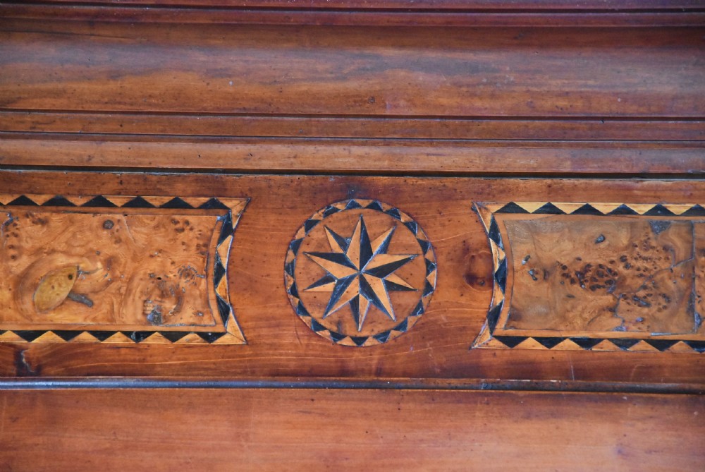 Superb late 18th century Louis XV fruitwood & burr elm bonnetiere with excellent patina View VI