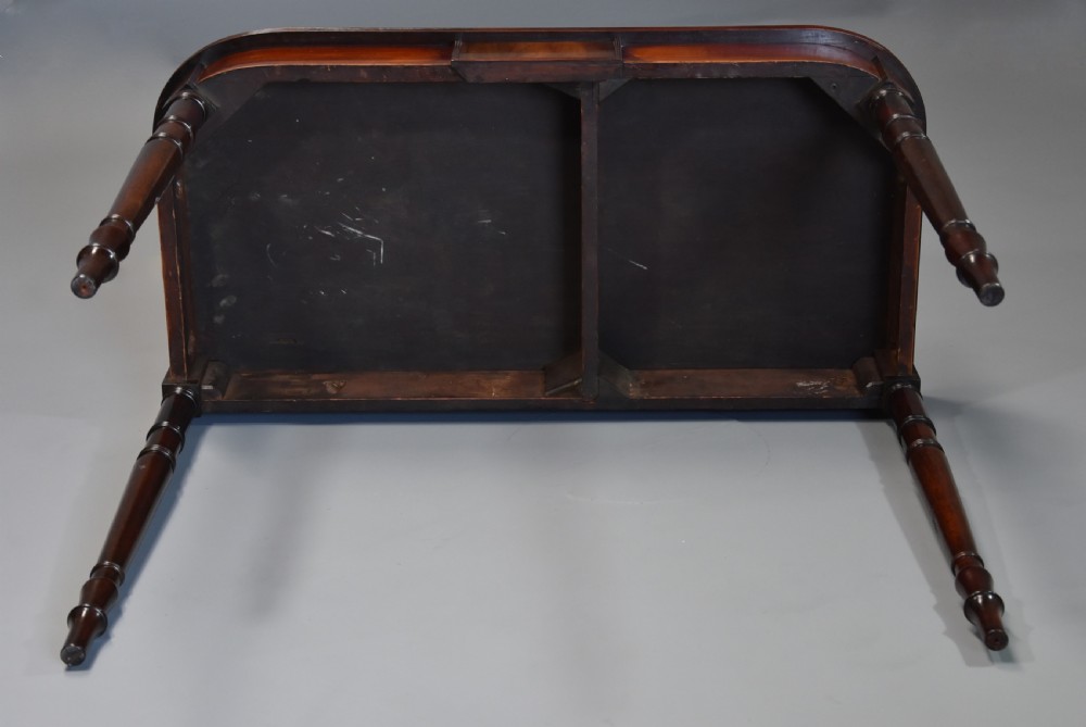 Pair of early 19th century mahogany console tables View XI