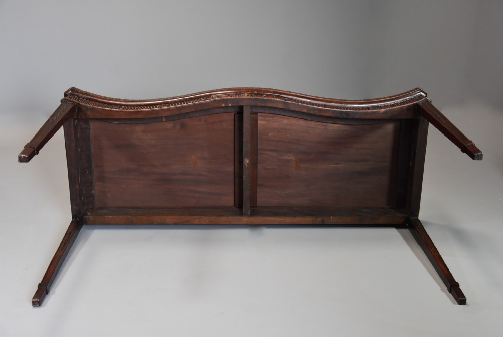 Late 19th century mahogany serving table in the Adam style View XIV