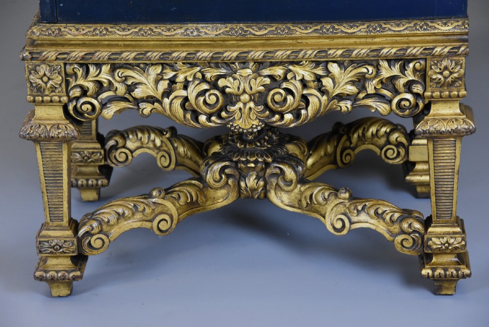 Superb quality highly decorative early 20th century Charles II style Chinoiserie dressing table or desk View XIX