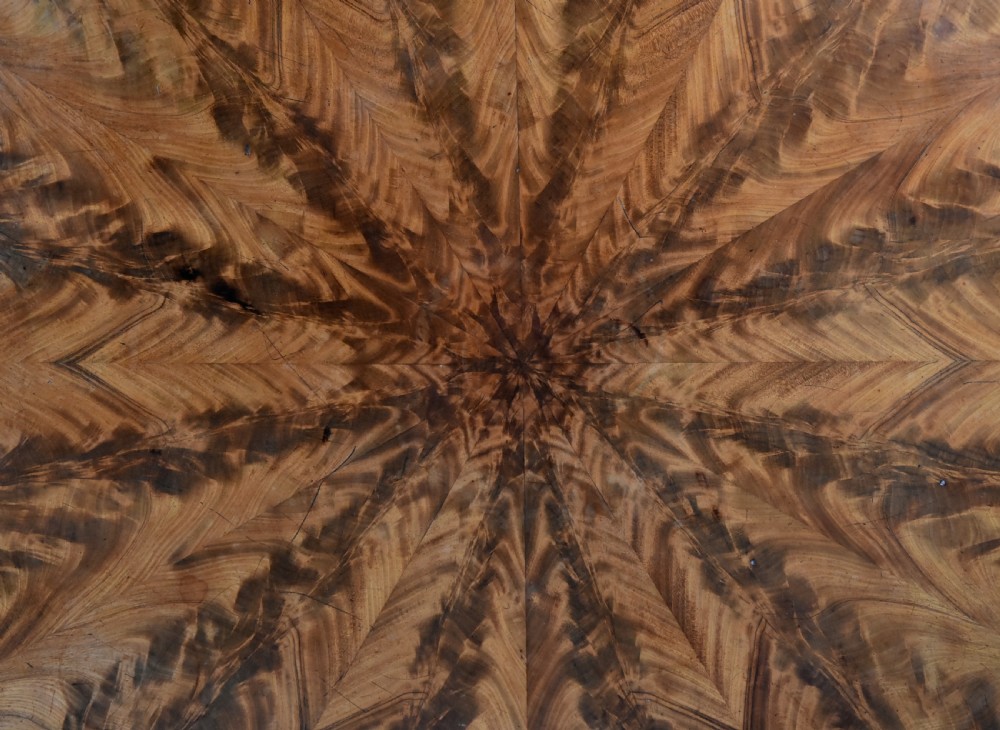 Superb quality William IVth mahogany tilt top breakfast table of fine patina View VII