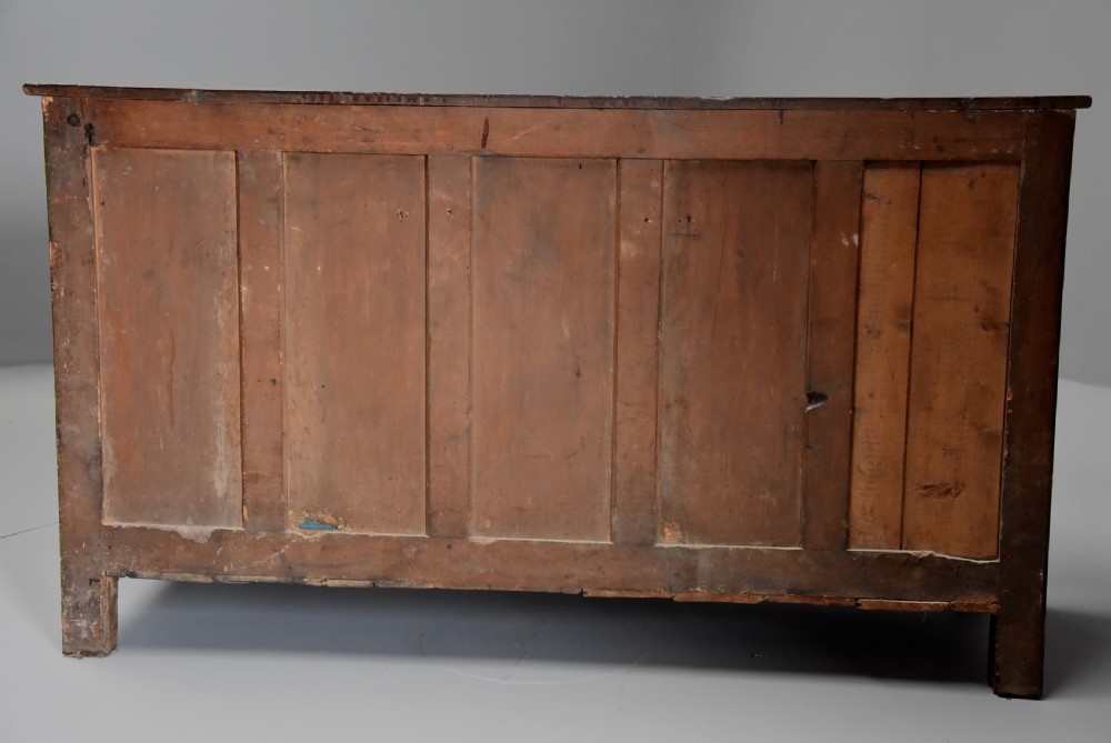 Late 18th century oak dresser base of superb patina View X