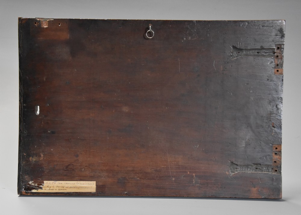 Rare Continental early 17th century walnut panel depicting ‘The Last Supper’, possibly Italian View XII
