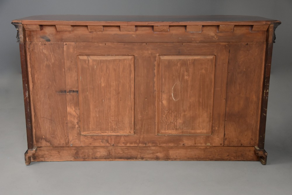 Mid 19th century exhibition quality Renaissance style mahogany cabinet stamped ‘Holland & Sons’ View XVII
