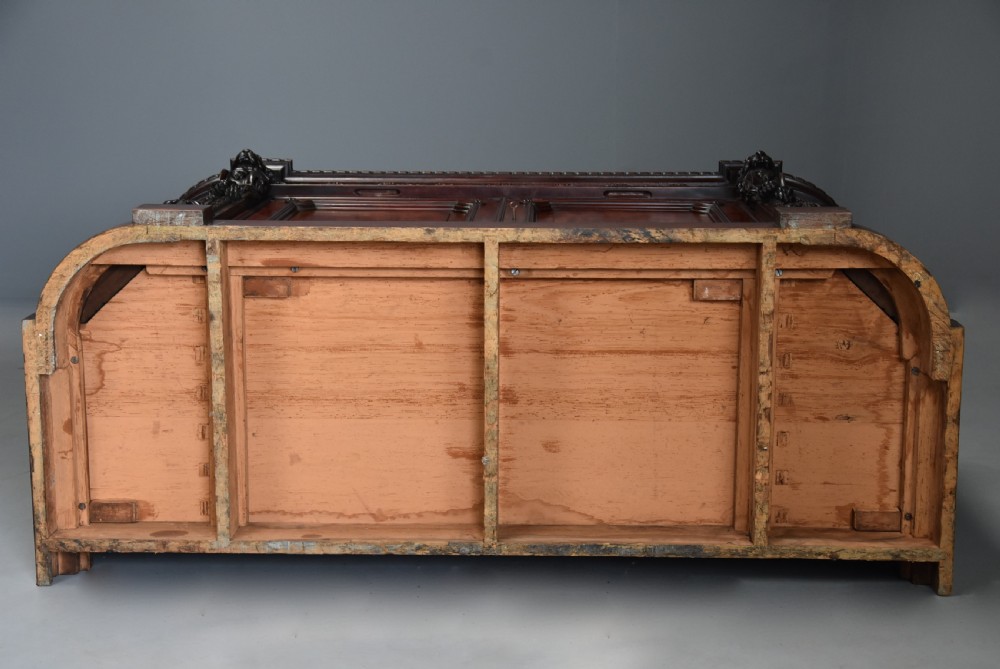 Mid 19th century exhibition quality Renaissance style mahogany cabinet stamped ‘Holland & Sons’ View XVIII