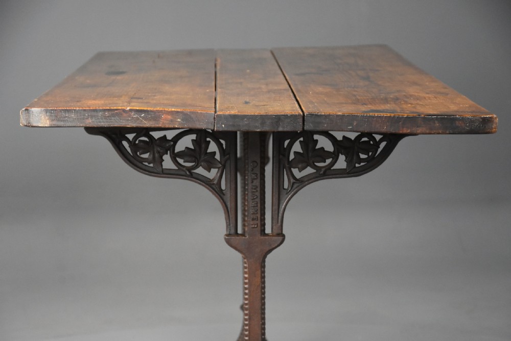 Rare 19th century pine dropleaf table, from a narrowboat, in original condition with wonderful warm colour View XIX