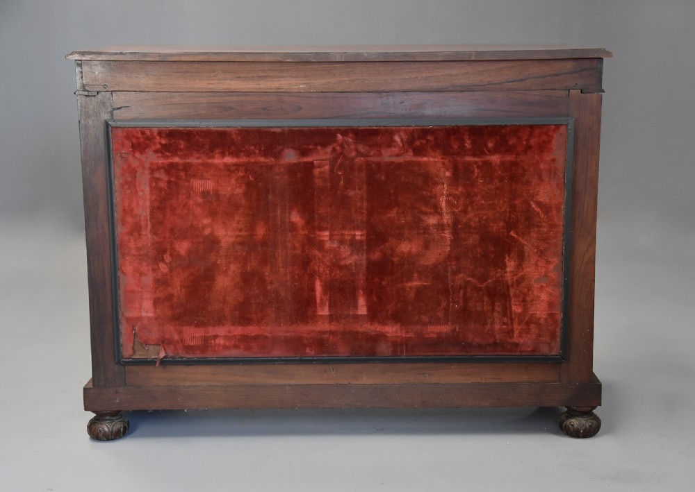 Mid 19th century carved Anglo Indian padouk console table, probably from the Bombay region View XVII