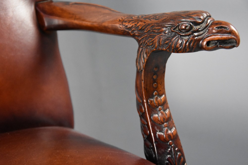Superb quality late 19th century walnut open armchair in the early 18thc style View VII