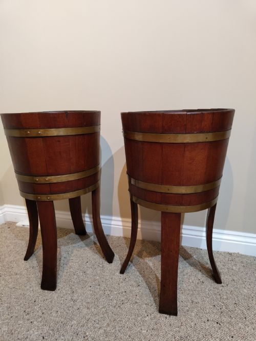 Antique Pair of Jardinieres 