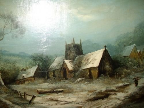 fig 1. FINE OIL PAINTING TITLED