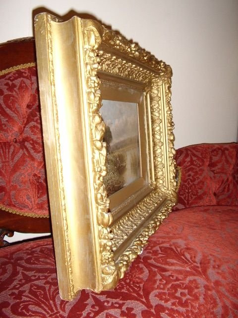 fig 2. VICTORIAN OIL ON CANVAS OF NORFOLK BROADS