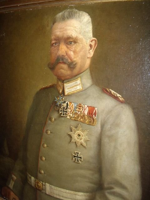 fig 4. RARE PORTRAIT ONCE HUNG IN THE REICHSTAG PARLIAMENT BERLIN OF