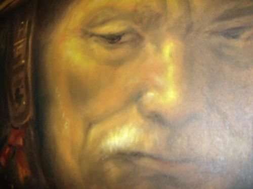fig 2. PORTRAIT OF MAN IN ARMOUR AFTER REMBRANDTS ORIGINALOF MAN IN GOLDEN HAT.