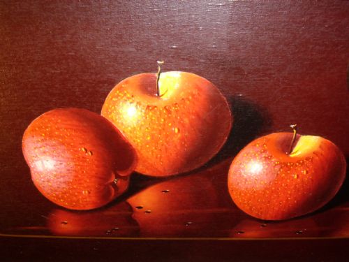 fig 2. ORIGINAL LUCIANO GUARNIERI STILL LIFE FRUIT STUDY TITLED 