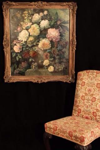 fig 2. OIL PAINTING STILL LIFE FLOWERS BY JOHN WILSON F.R.S.A
35 x 32 INCHES
