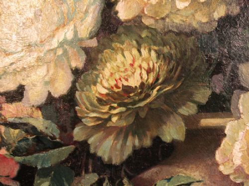 fig 4. OIL PAINTING STILL LIFE FLOWERS BY JOHN WILSON F.R.S.A
35 x 32 INCHES
