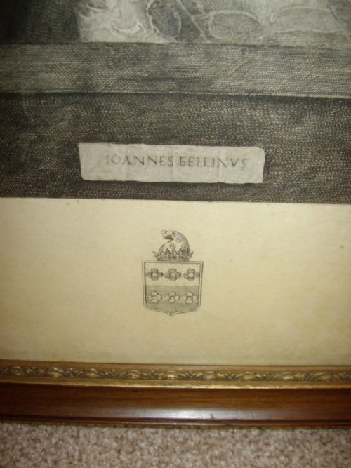 19THC ENGRAVING DOGE OF VENICE LEONARDO LOREDAN AFTER PORTRAIT BY GIOVANNI BELLINI C1501 - ADDITIONAL PHOTO 12