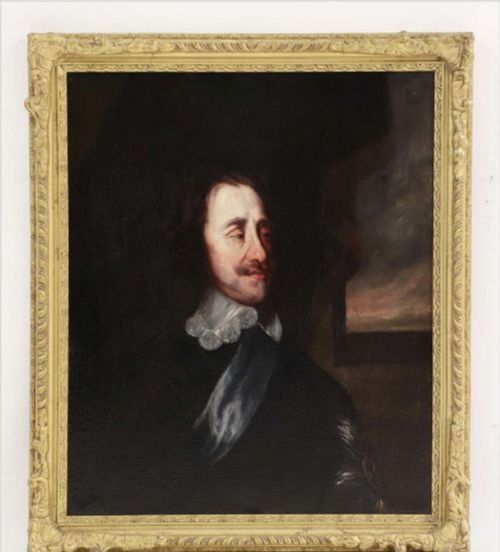 17th Portrait King Charles 1st After Sir Peter Lely