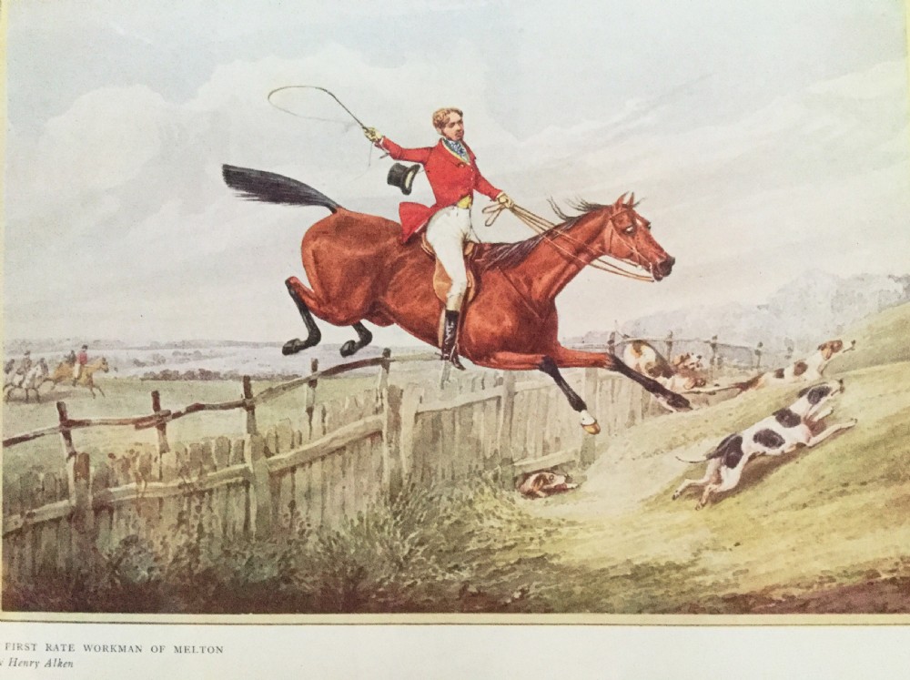 Set of 4 Henry Aiken (1785-1851) Hunting Prints View VII
