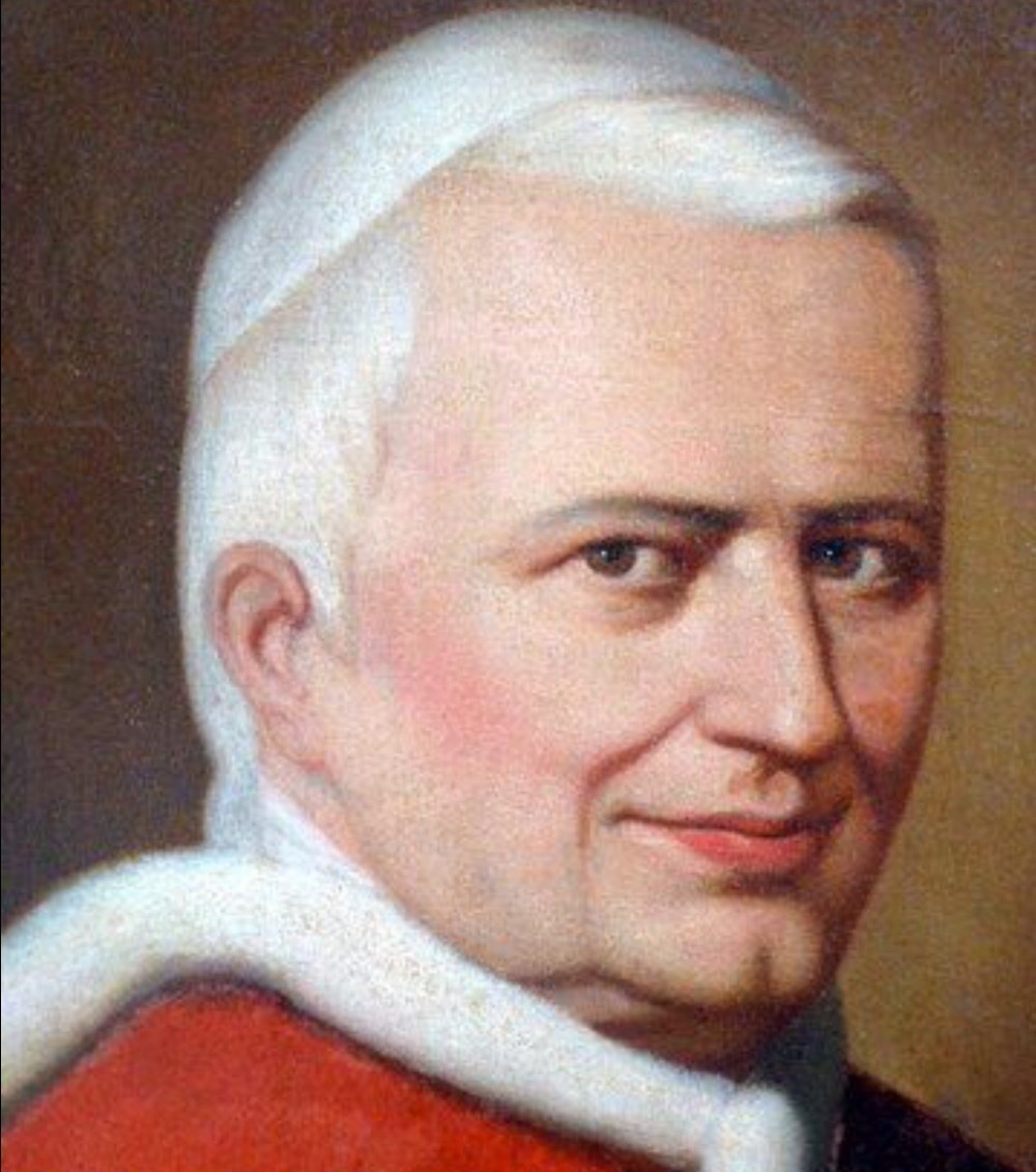 19thc Cardinal Portrait Pope Pius IX (1848-1878) Religious Oil Painting