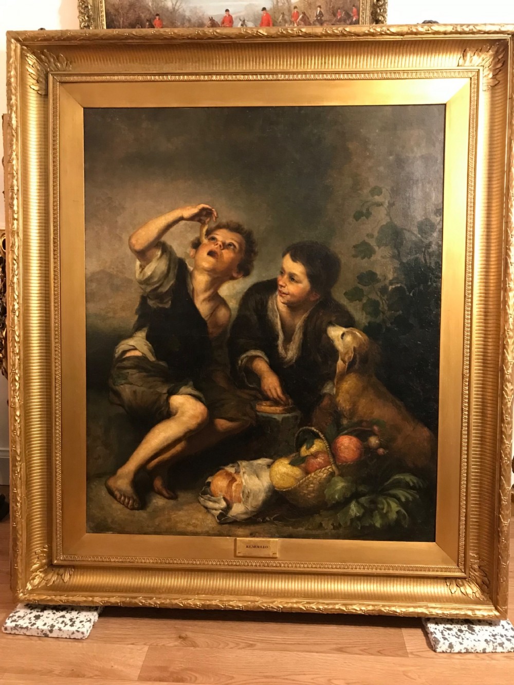 The Pie Eaters After Bartolome Esteban Murillo European School Oil Portrait Paintings