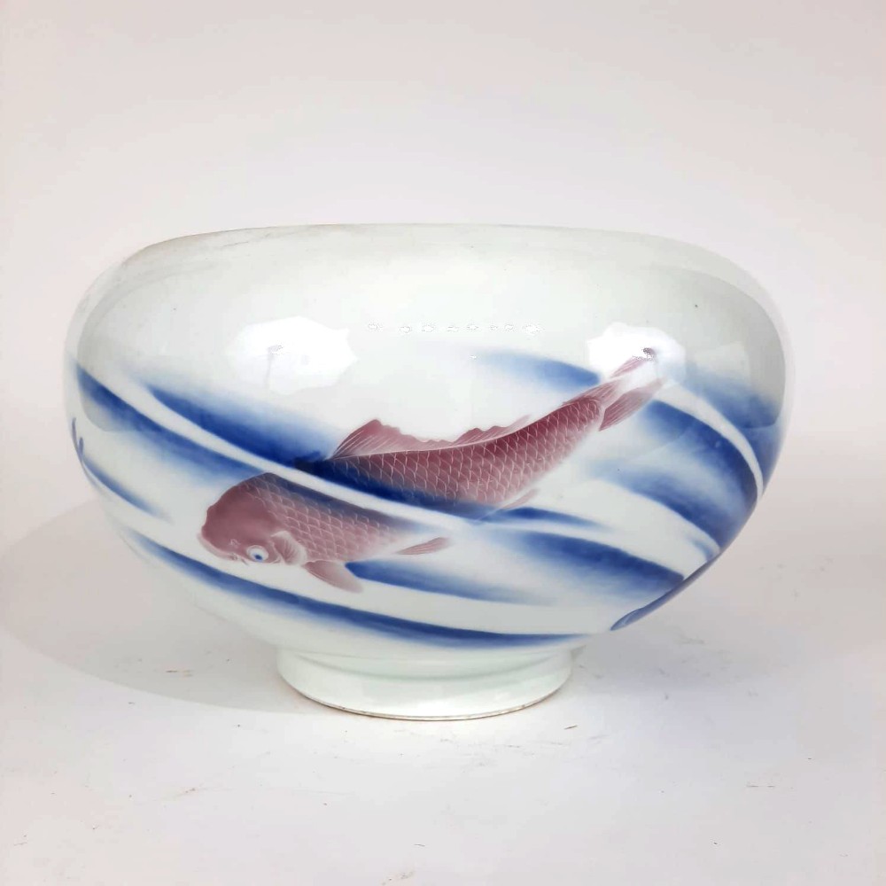 Japanese Fish Bowl 722331 Sellingantiques.co.uk