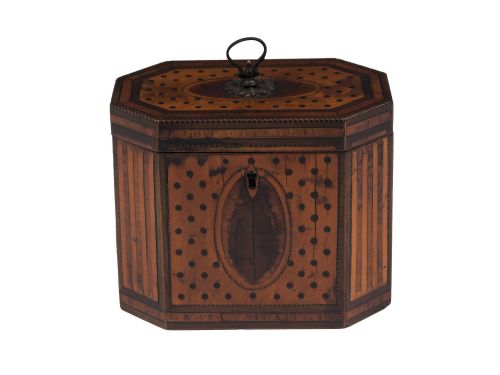 Satinwood Tea Caddy