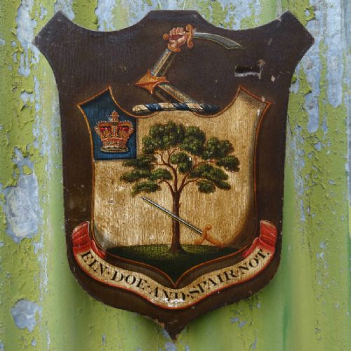 Scottish Painted Coat of Arms of Mcgregor