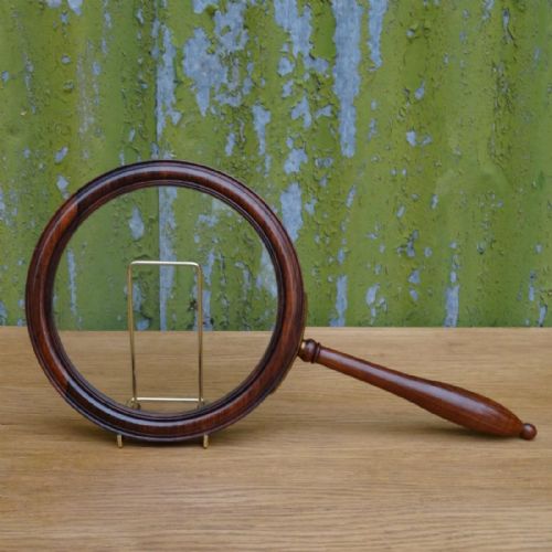 Regency Rosewood Gallery Glass