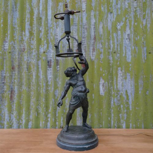 Grand Tour Chiurazzi Bronze Silenus Lamp