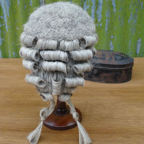Lawyer’s Wig, Case & Stand
