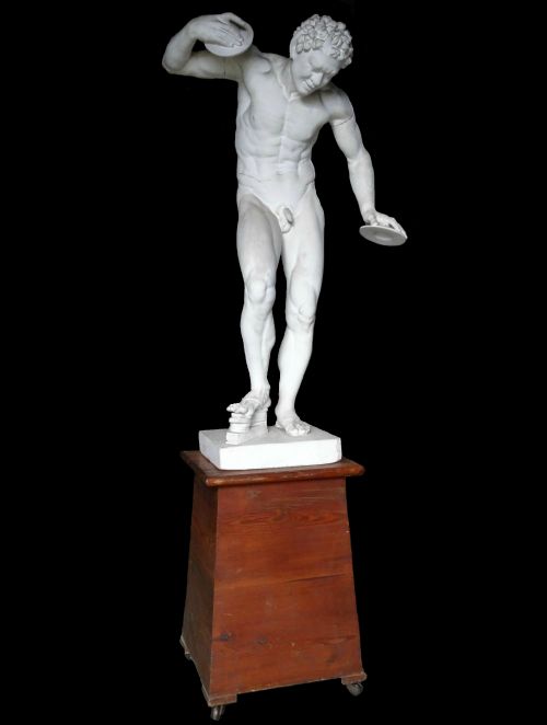 Life-size Grand Tour Plaster Dancing Faun