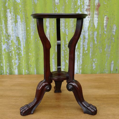 George III Irish Mahogany Kettle Stand
