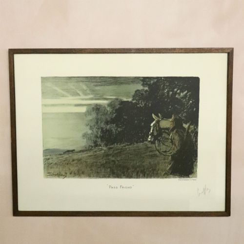 Snaffles ‘Pass Friend', Original Print