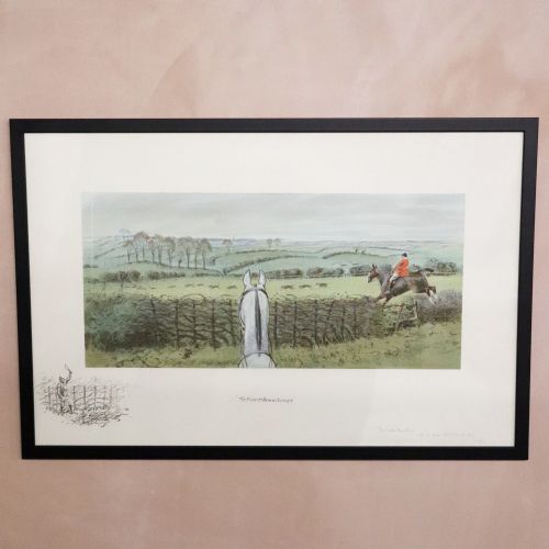 Snaffles 'The Finest View in Europe’ Original Print