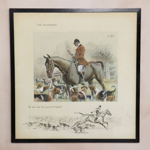 Snaffles 'The Huntsman.' Original Print