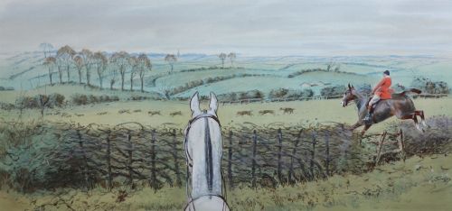 fig 1. Snaffles 'The Finest View in Europe’ Original Print