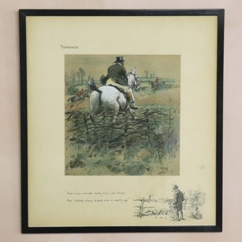 Snaffles ‘Tonnage’ Original Print