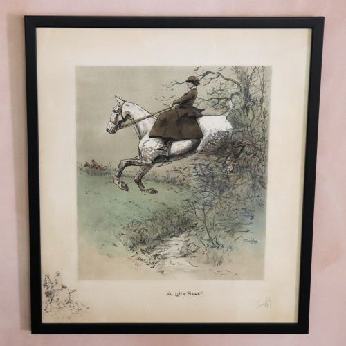 Snaffles ‘A Little Fizzer.’ Original Print