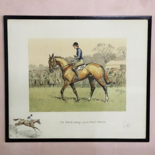 Snaffles ‘The One to Carry Your Half-crown.’ Original Print