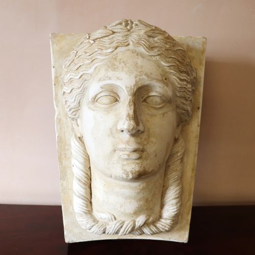 Regency Neoclassical Plaster Keystone