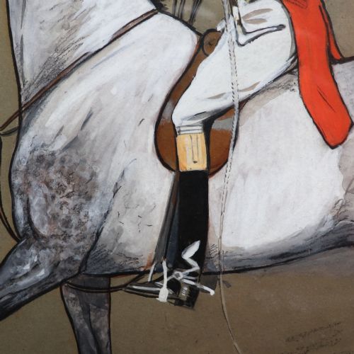 SNAFFLES BLOOD AND QUALITY ORIGINAL WATERCOLOUR - ADDITIONAL PHOTO 8