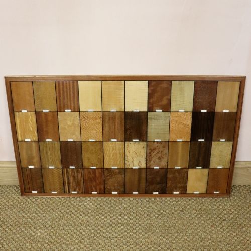 Cabinet Maker’s Wood Sample Board