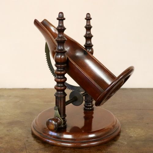 19th Century Mahogany Wine Cradle