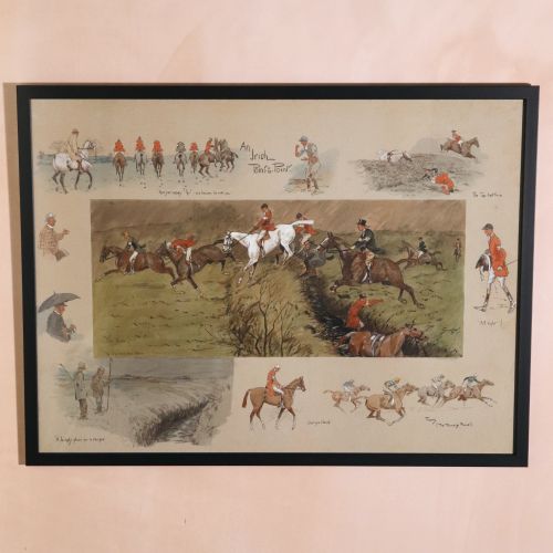 Snaffles 'An Irish Point-to-point' Original Print