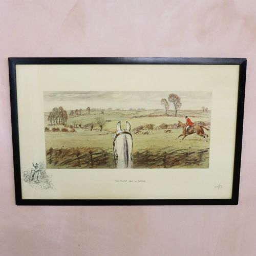 Snaffles 'The Finest View in Europe' Original Print