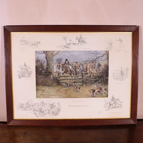 Snaffles 'The Staff College Drag Hunt.' Original Print